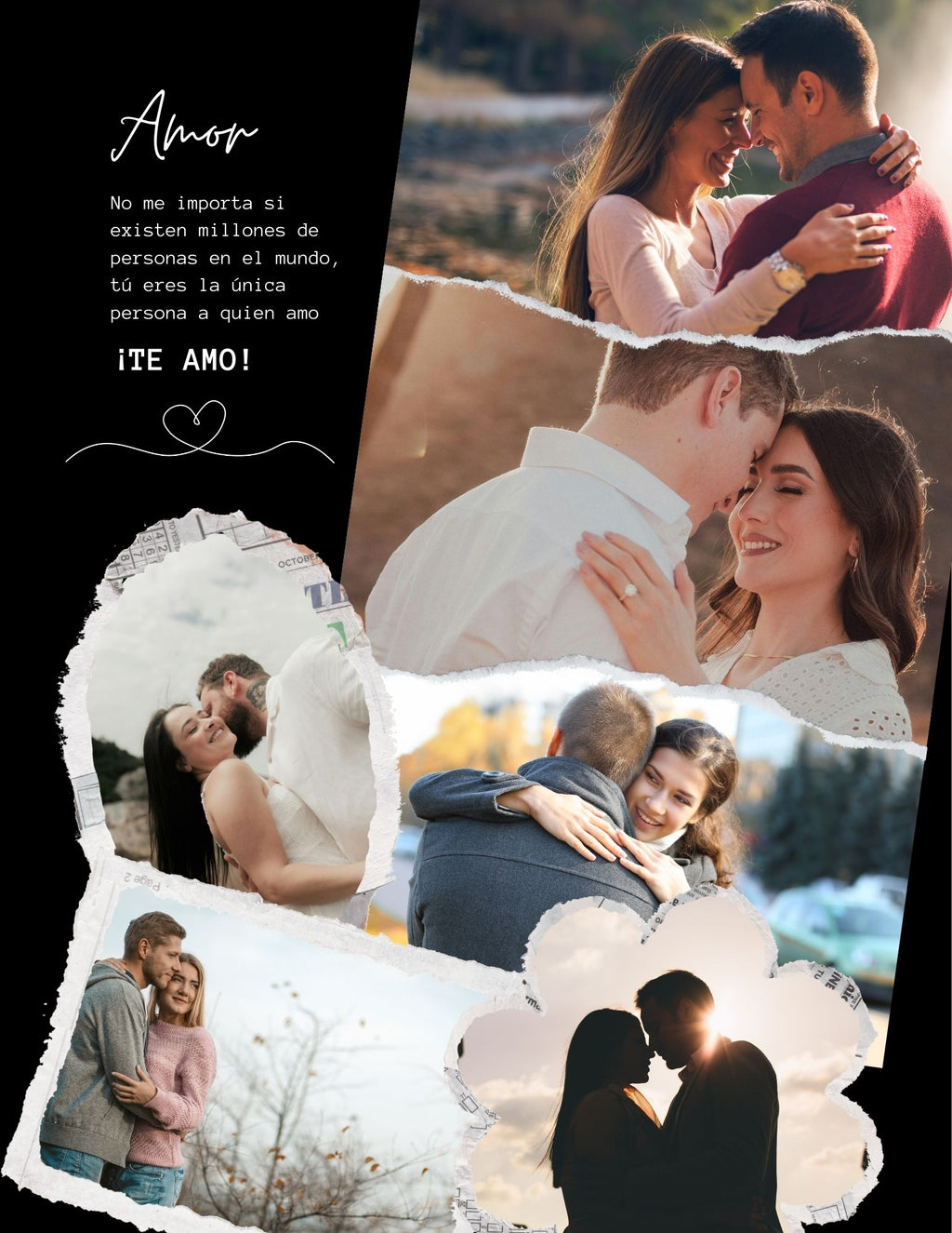 95 Collages Personalizables con Fotos